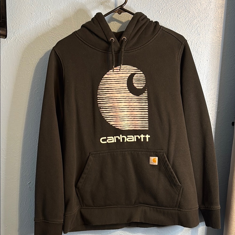 Carhartt Men's Black Hoodie Sweater